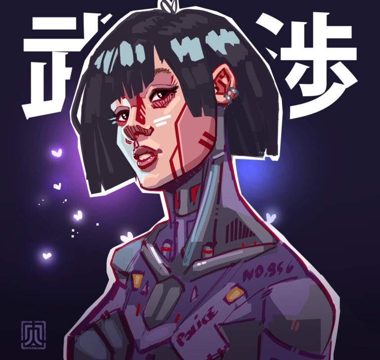 Fan Art Painting- Alita