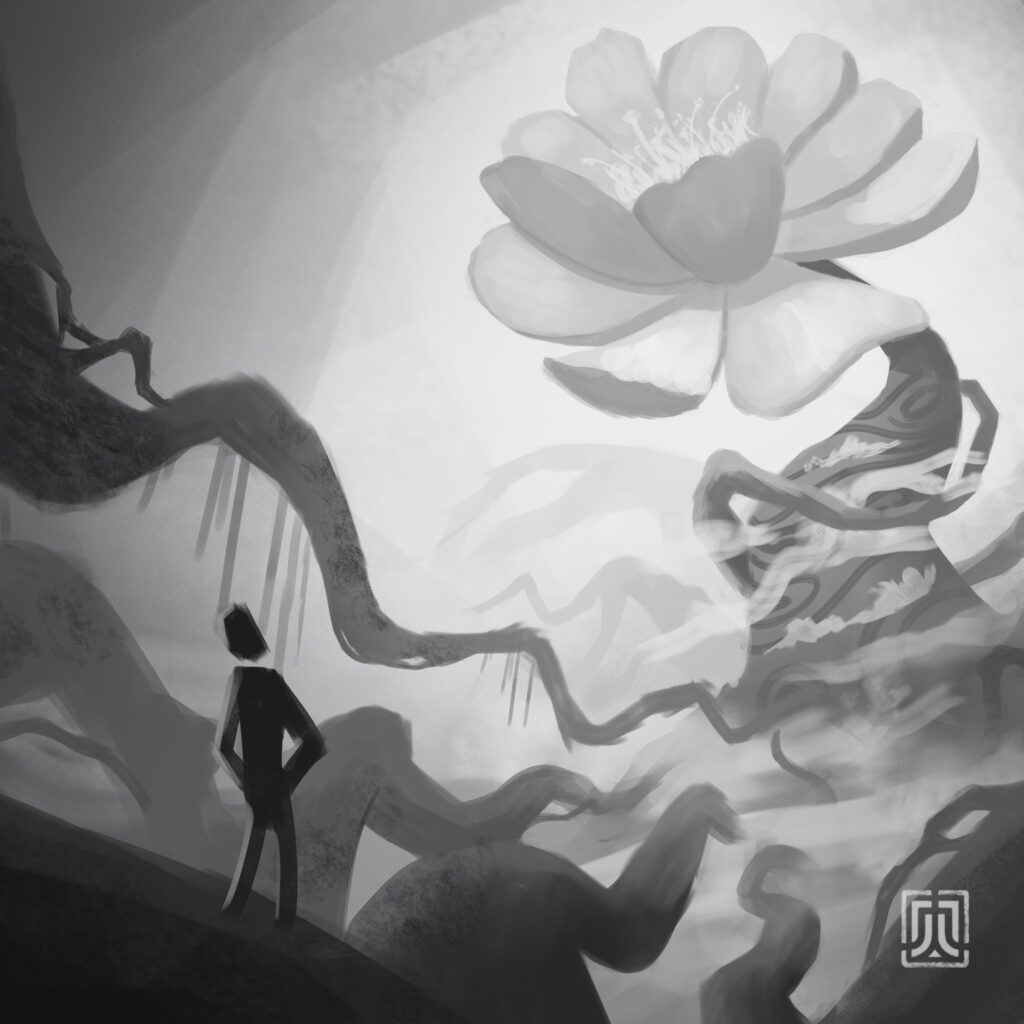 Illustration Fantasy - Grayscale